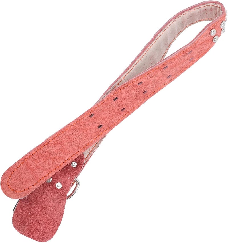 GALPADA Adjustable Soft Leather Dog Collar 3.5cm Wide Bite-Resistant Pet Neck Collar for Medium and Large Dogs Suitable for Daily Use - Image 1