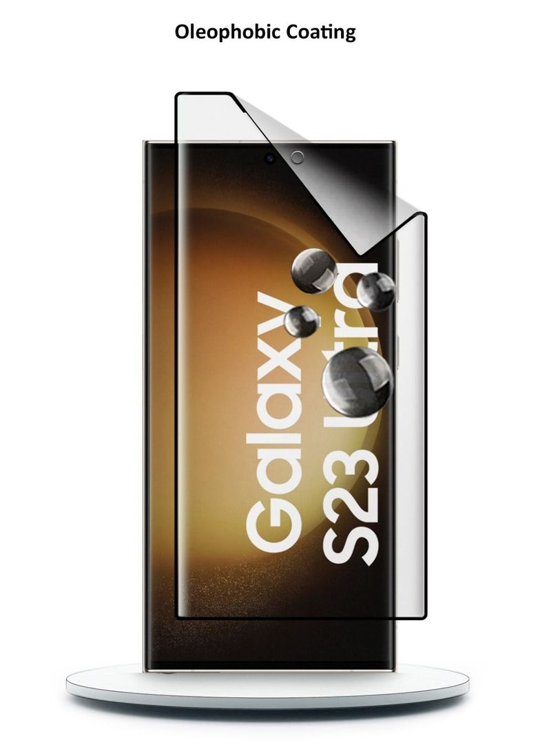 Techie 9D Matte Ceramic Screen Protector for Samsung Galaxy S23 Ultra / S22 Ultra - Image 2