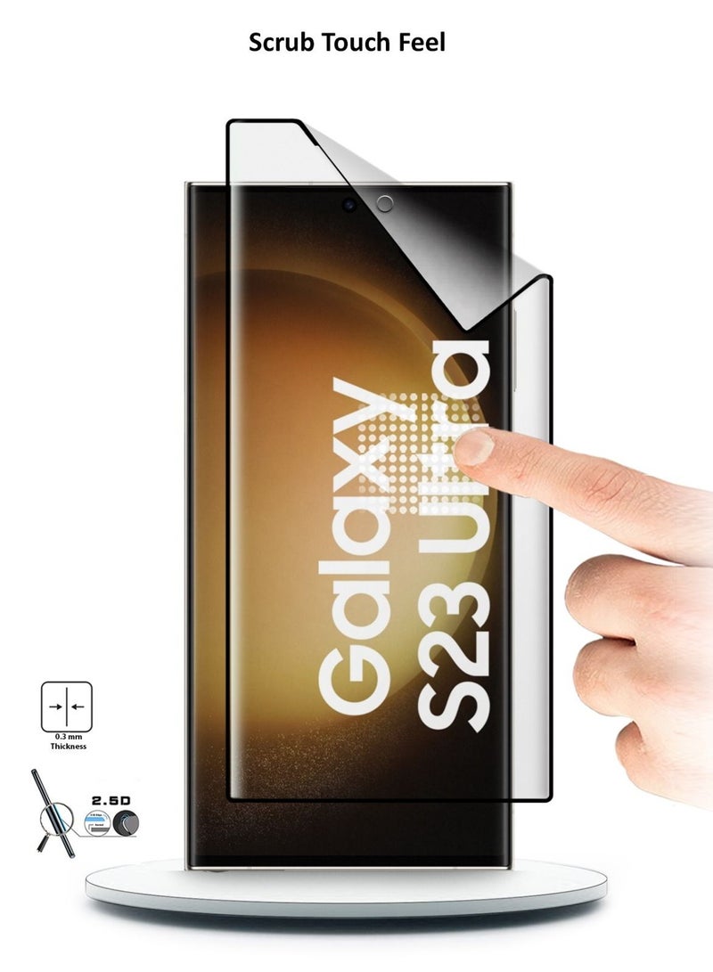 Techie 9D Matte Ceramic Screen Protector for Samsung Galaxy S23 Ultra / S22 Ultra - Image 5