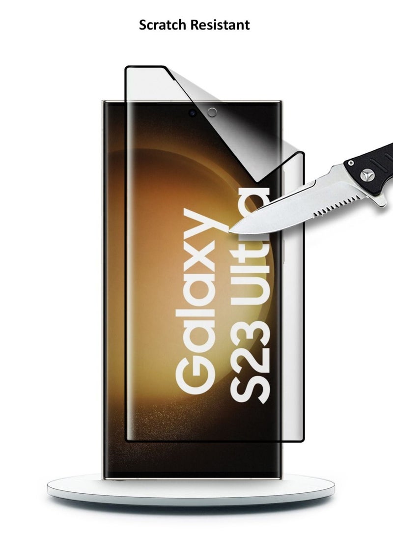 Techie 9D Matte Ceramic Screen Protector for Samsung Galaxy S23 Ultra / S22 Ultra - Image 4