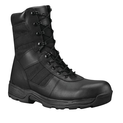Propper Men's Series 100 8" Side Zip Boot Military and Tactical, Black, 8 - Image 5
