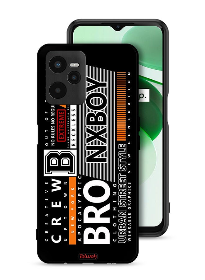 Tolwak Realme C35 Protective Case Cover Urban Street Style - Image 1