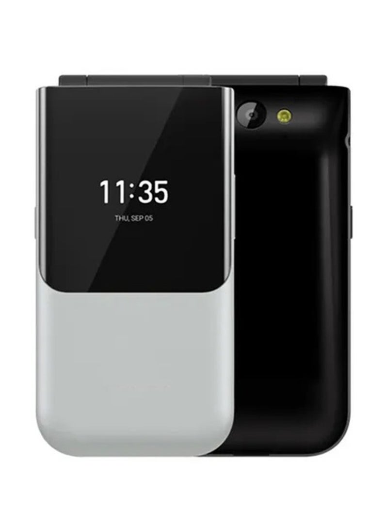 Mobile Flip 2720 Dual sim Gray ( Not Support Wattsup-Facebook-Twiter....)