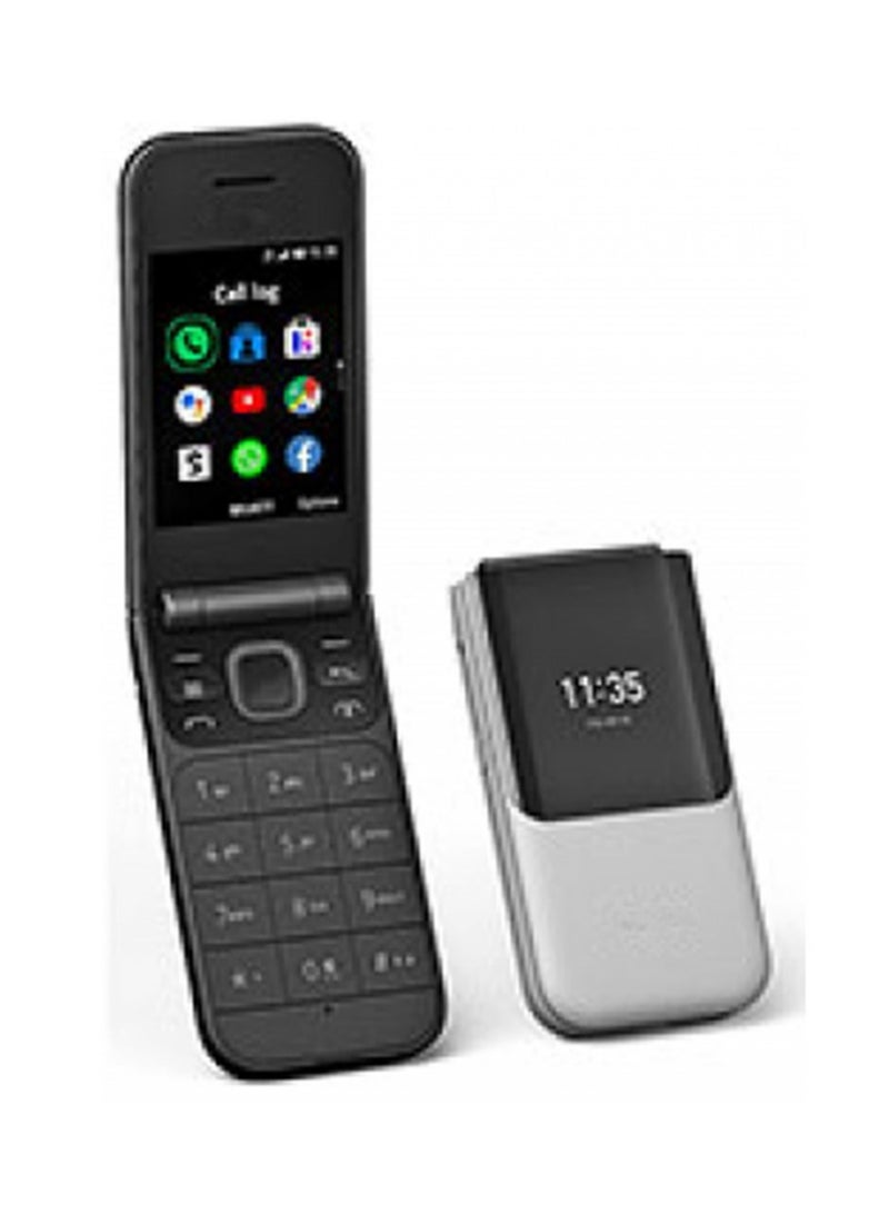 Mobile Flip 2720 Dual sim Gray ( Not Support Wattsup-Facebook-Twiter....)