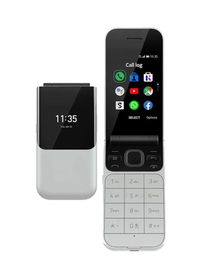 Mobile Flip 2720 Dual sim Gray ( Not Support Wattsup-Facebook-Twiter....)