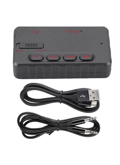 EC8 Car V5.0 Mini BT Receiver U Disk AUX Audio Player(16GB)
