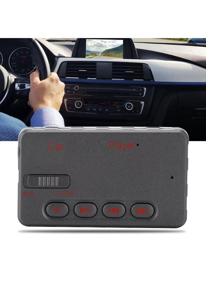 Thoraya EC8 Car V5.0 Mini BT Receiver U Disk AUX Audio Player(16GB)  - Image 5