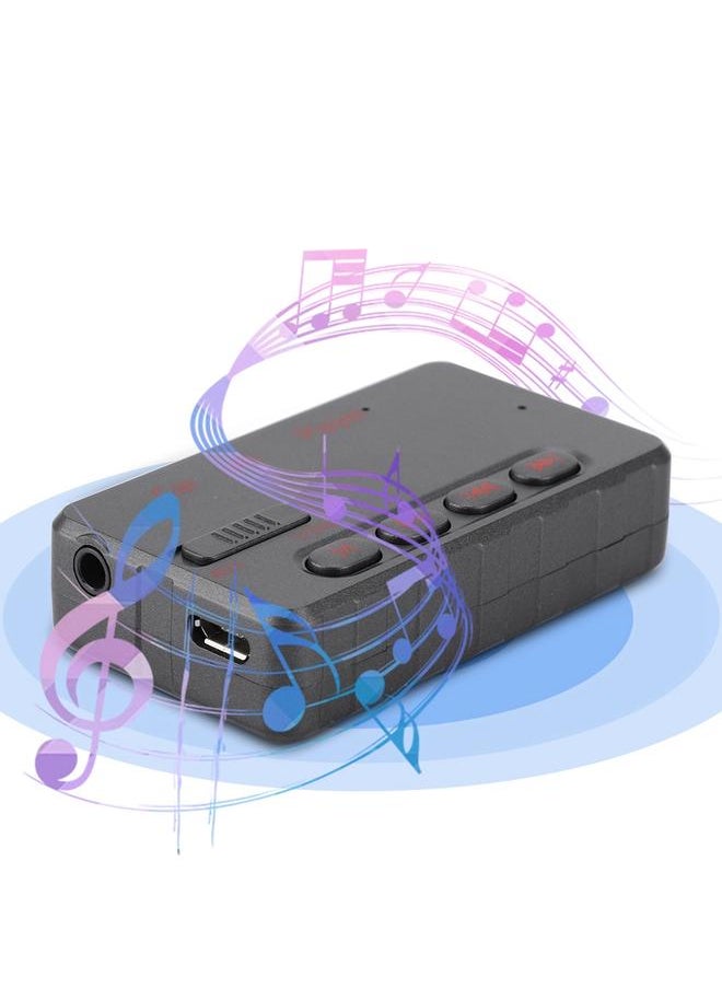 EC8 Car V5.0 Mini BT Receiver U Disk AUX Audio Player(16GB)