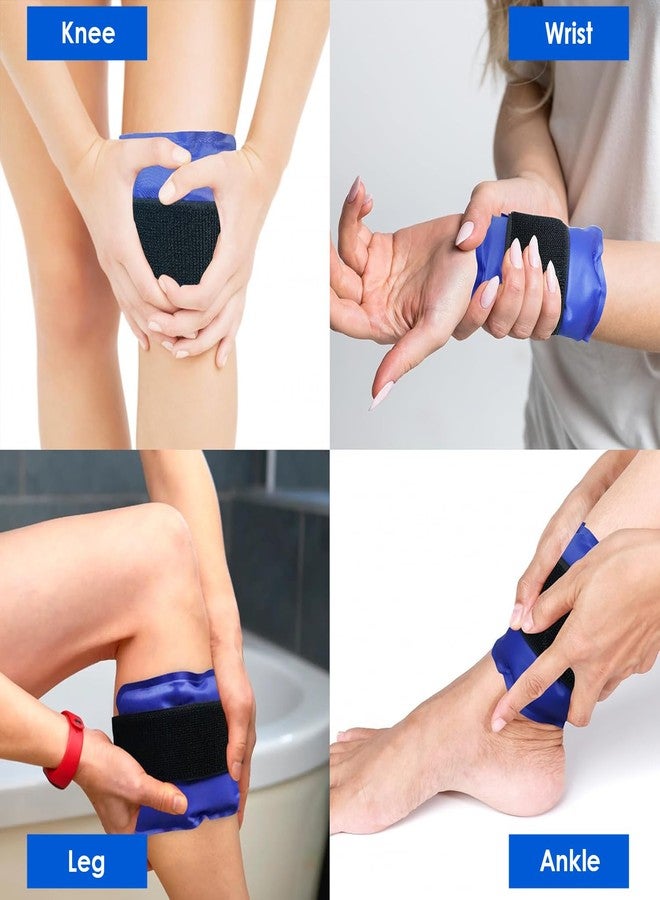 KARP Flexible Reusable Hot & Cold Therapy Gel Pack with Adjustable Compression Wrap | Relief for Ankle, Foot, Wrist, Elbow, Joint Pain, & Post-Surgery Recovery | Durable, Soft & Reusable | Ideal for home, office, gym, or travel (1 Pack) - Image 4