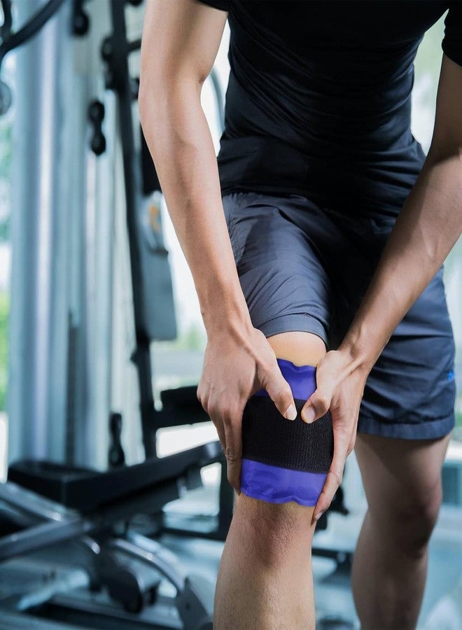 KARP Flexible Reusable Hot & Cold Therapy Gel Pack with Adjustable Compression Wrap | Relief for Ankle, Foot, Wrist, Elbow, Joint Pain, & Post-Surgery Recovery | Durable, Soft & Reusable | Ideal for home, office, gym, or travel (1 Pack) - Image 5