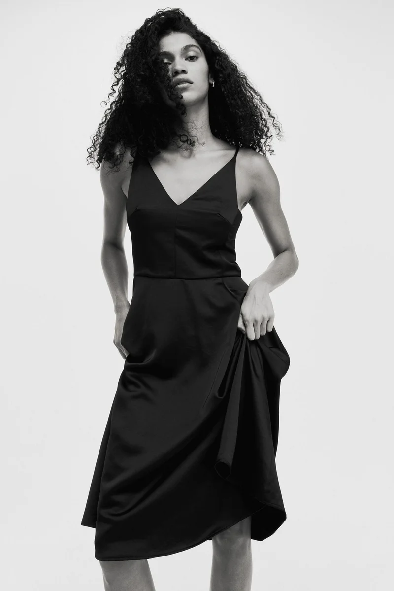 H&M V-neck strappy dress