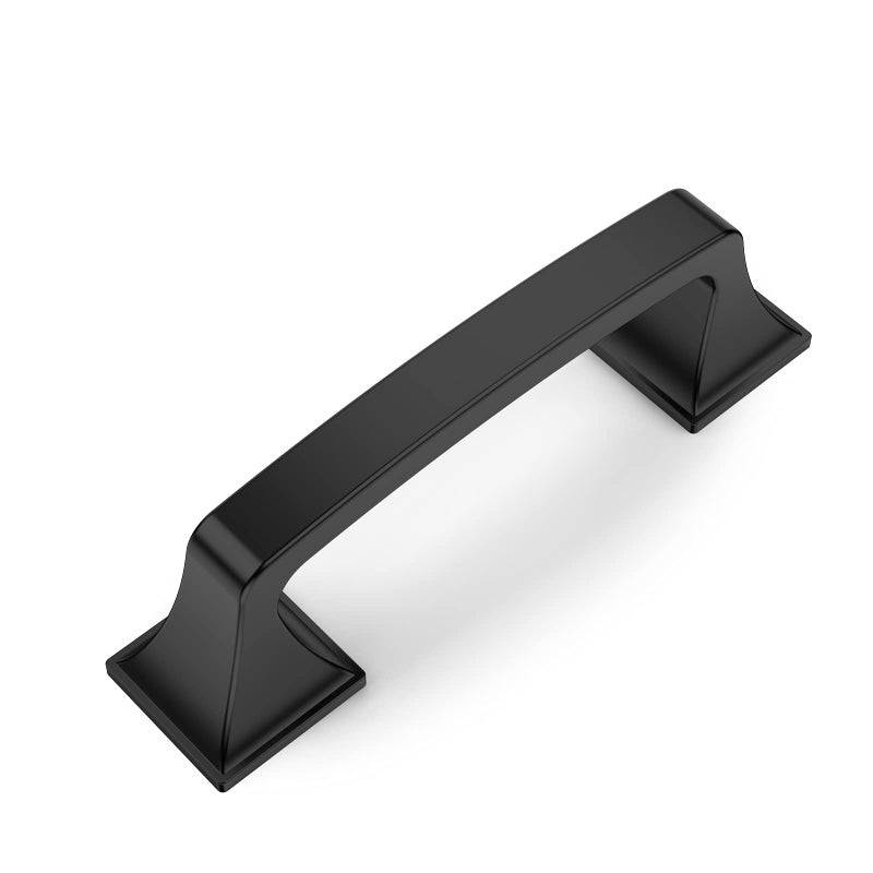 Amerdeco 10 Pack Matte Black 3 Inch(76mm) Hole Centers Kitchen Cabinet Pulls Cabinet Hardware Kitchen Handles for Cabinets Cupboard Handles Drawer Pulls AM0002 - Image 1