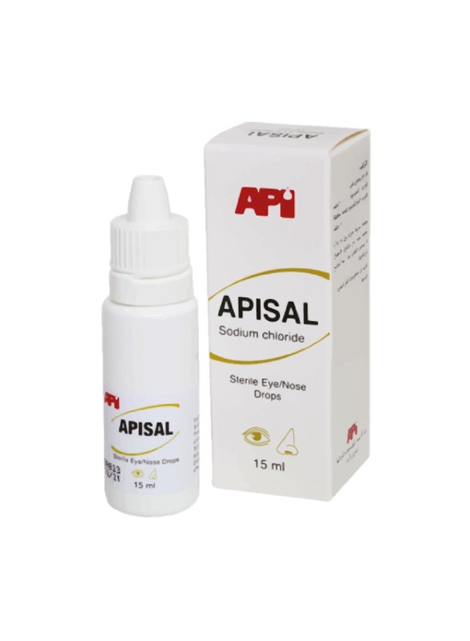 APISAL NOSE DROPS 0.9% 15ML