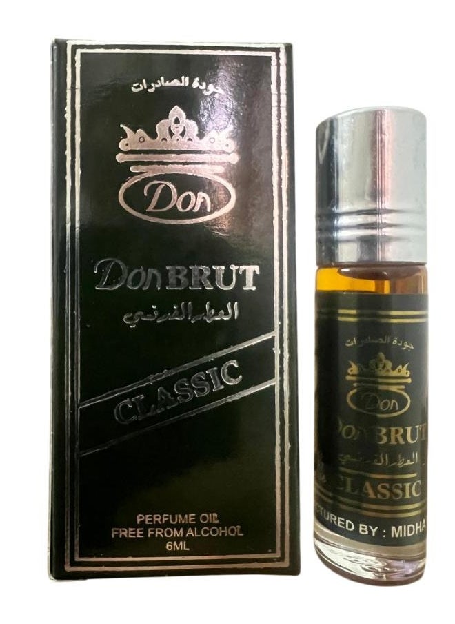 don Brut French Roll On Perfume Oil 6 ml 