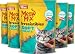 Meow Mix Irresistibles Soft Cat Treats Made with Real Salmon 5 Pouches - Image 1
