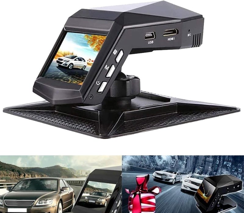 for DASH Cam Car Video With Center Console LCD Car DVR Video HD 1080P Recorder 5V Dual Recording for DASH Cam - Image 3