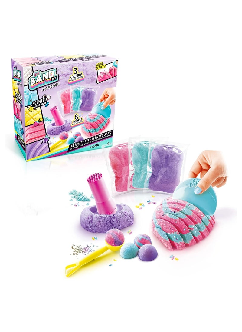 Canal Toys Canal Toys So Sand DIY Activity Kit | Scented Sensory Sand for Creative Fun | Molding & Relaxing Playtime Experience  - Image 1