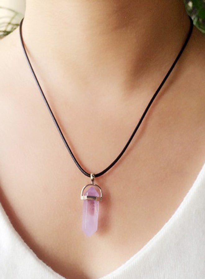 CYTHERIA Quartz Chain Crystal Pendant Necklace - Image 2