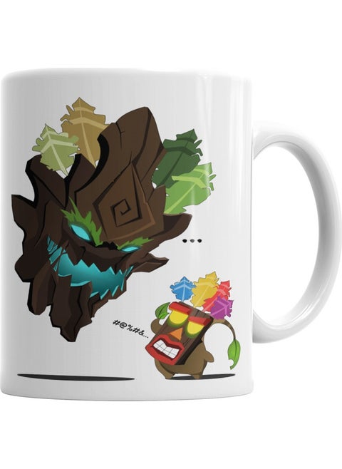 Mascara Crash Mug Porcelain With Print Shop Maokai