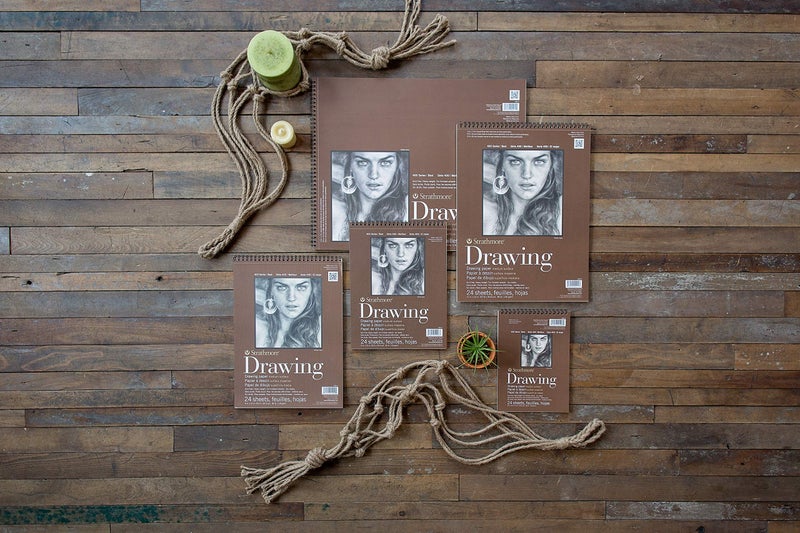 Strathmore Medium Drawing Spiral Paper Pad 11"X14"-24 Sheets -400500 - Image 4