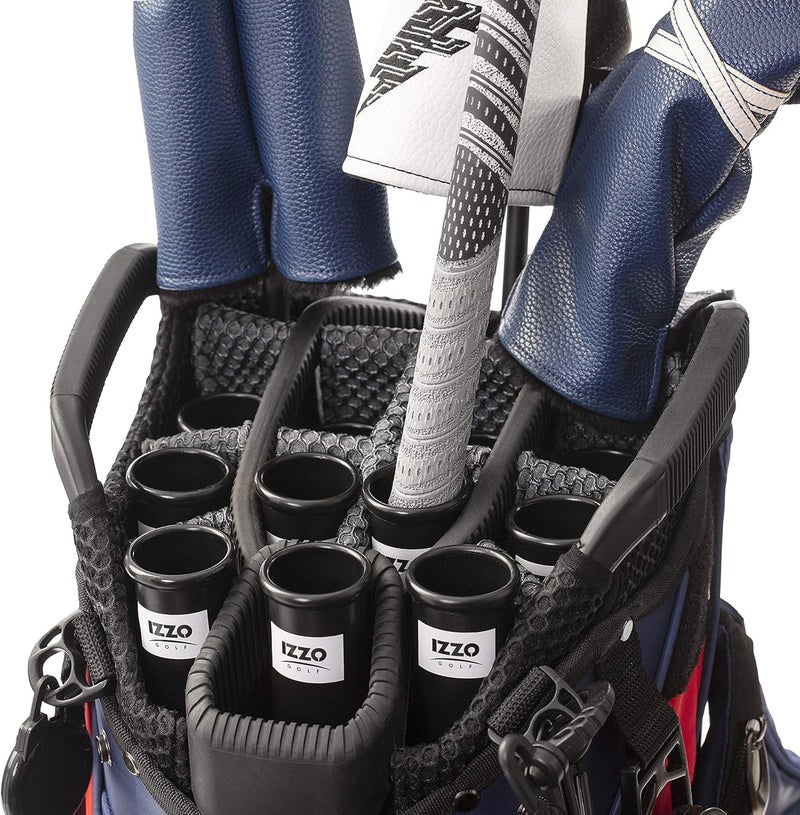 Izzo Golf Black Plastic Golf Club Tube - Image 4