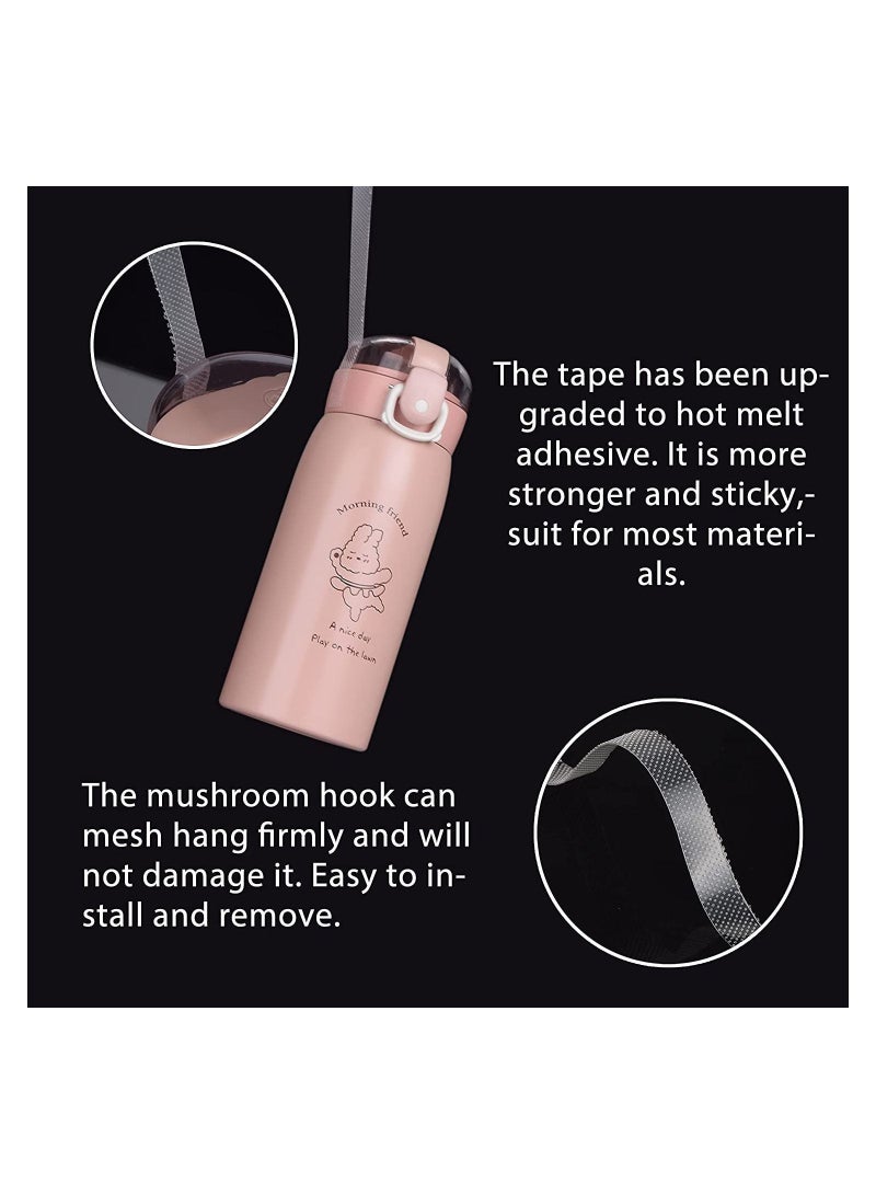 4 Packs Fly Screen Nets for Window DIY Self-Adhesive Mesh with Rolls White Tapes Washable and Reusable Block Mosquitoes Flies Bugs Enter 1.3M x 1.5M - Image 3