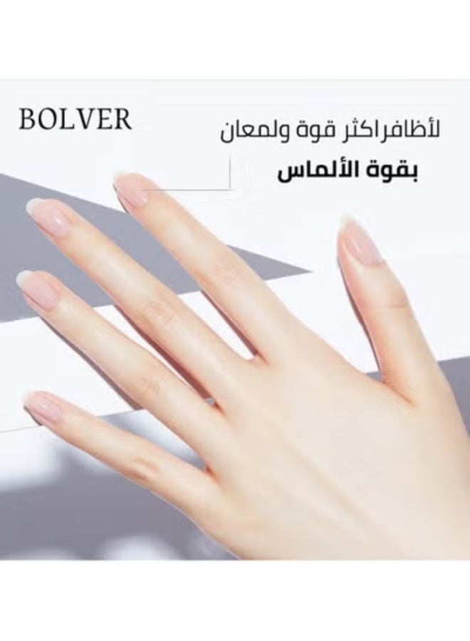 بولفر طلاء اساس شفاف مقوي الأظافر بقوة الألماس - Image 3