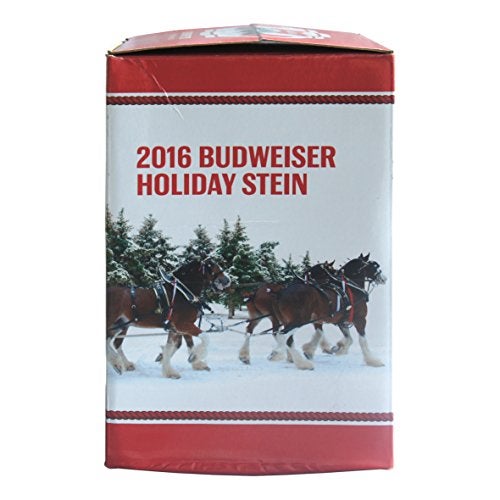 Budweiser 2016 Holiday Stein, 31-ounce - Image 3