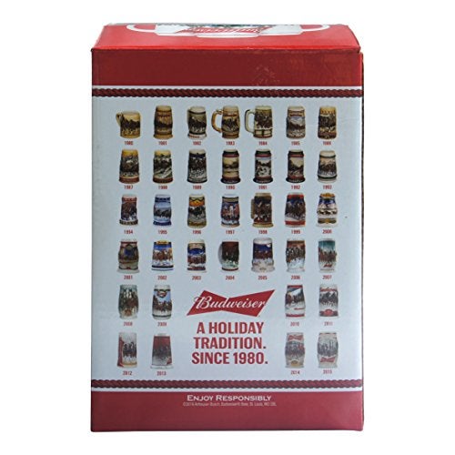 Budweiser 2016 Holiday Stein, 31-ounce - Image 4