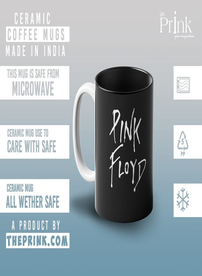 Prink Pink Floyd Coffee Mug with Print | Rock Band Printed Tea Mug | Gift for Friends |330ml, Microwave & Dishwasher Safe - Image 4