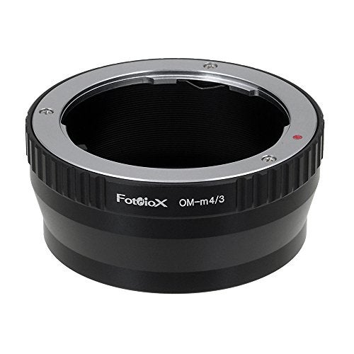 Fotodiox Lens Mount Adapter, Olympus OM Zuiko Lens to Micro 4/3 Olympus PEN and Panasonic Lumix Cameras - Image 1
