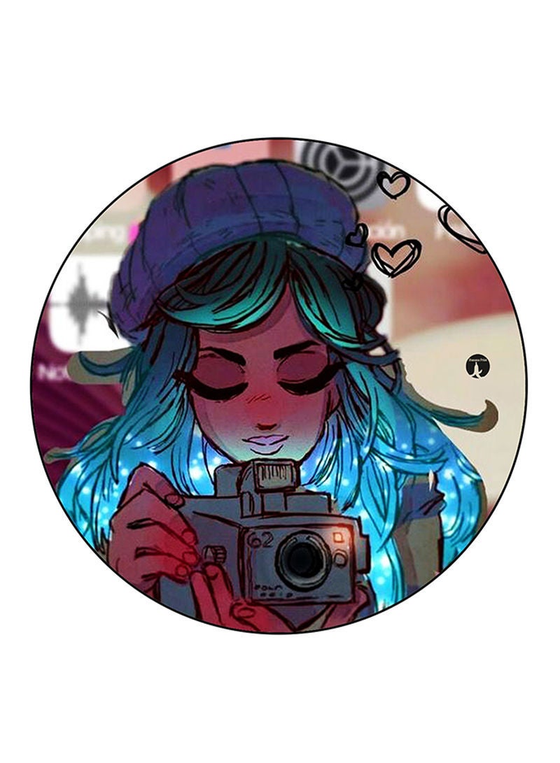 RKN Girl Printed Mouse Pad Multicolour