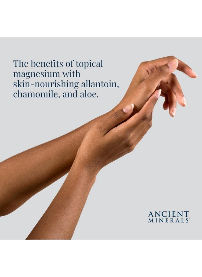 Ancient Minerals Magnesium Oil Spray Sensitive All-New Sensitive Formula With Allantoin, Organic Chamomile, And Organic Aloe Vera (4Oz)  - Image 2