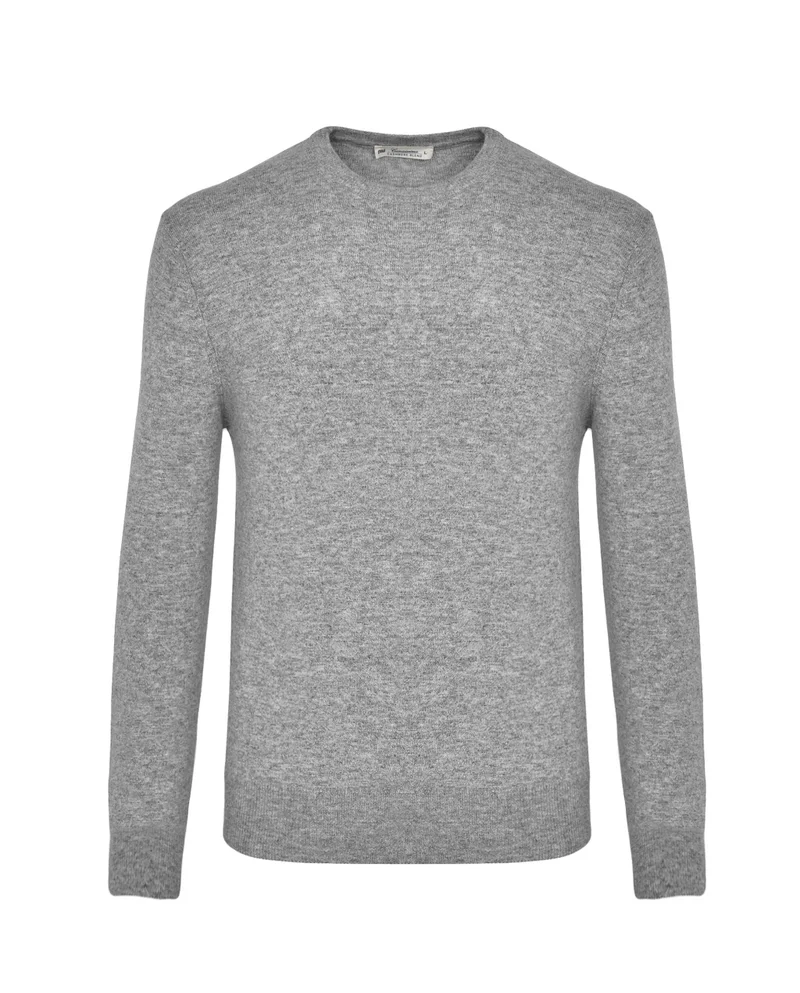 Camicissima ROUND NECK BLEND CASHMERE CREW NECK SWEATER