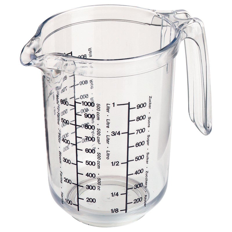 Westmark Germany 'Gerda' Measuring Cup Clear Multi Measurement Tool for Baking, Cooking, Sugar, Flour (Clear) - Image 1