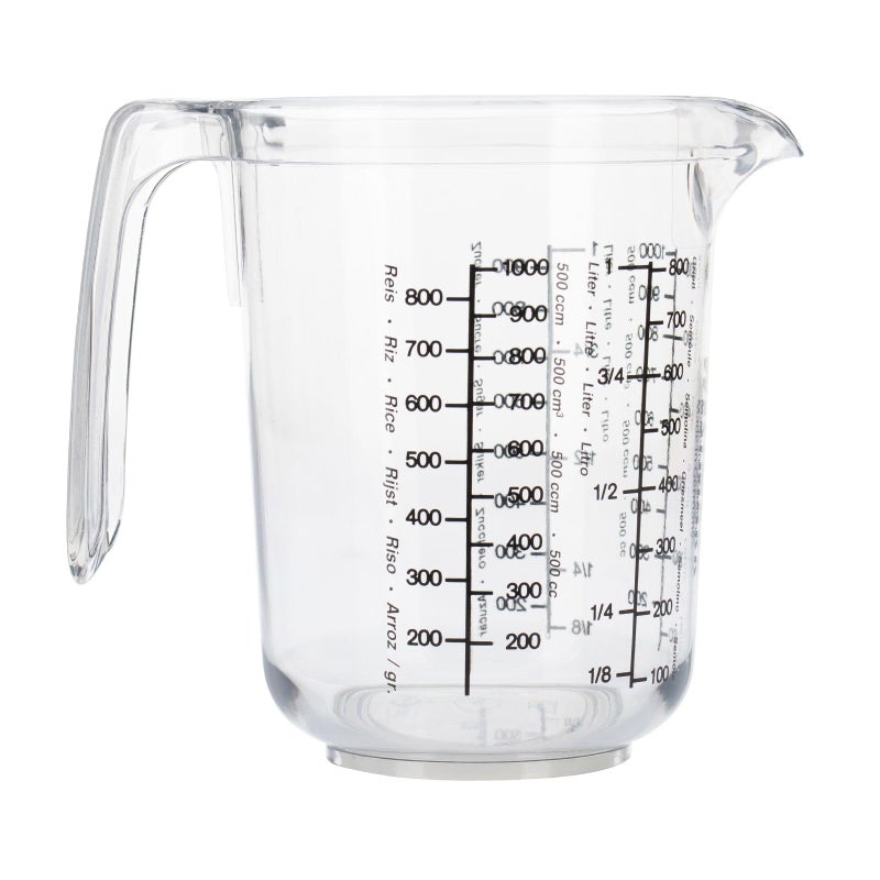 Westmark Germany 'Gerda' Measuring Cup Clear Multi Measurement Tool for Baking, Cooking, Sugar, Flour (Clear) - Image 4