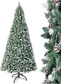 210 cm White Artificial Snow Effect Christmas Tree - pzsku/ZFF38E6A9CEF2FEA8E6C8Z/45/_/1731956013/bcab8649-e1d2-4468-bcfd-69f22a544622