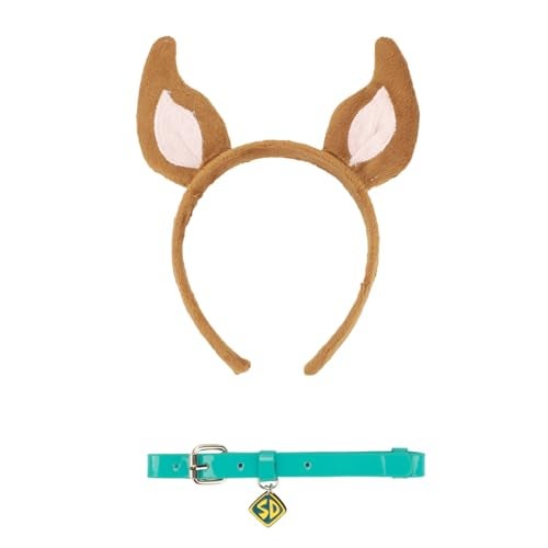 Bioworld Scooby Doo Scooby 2-Pack Cosplay Hair Band and Choker Necklace Set - Image 1