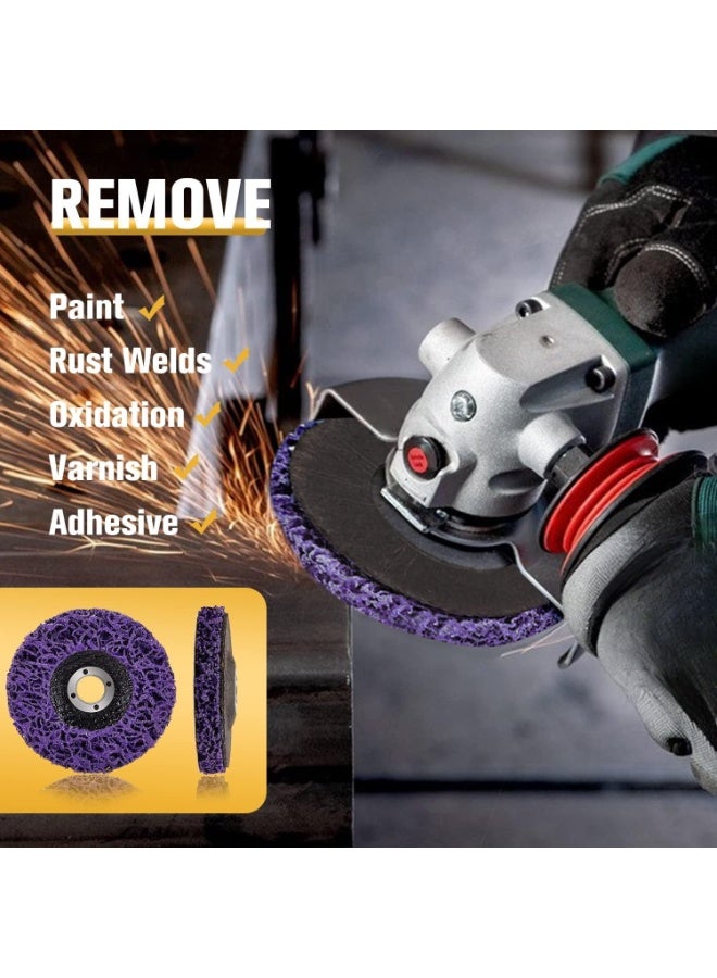 10 Pack Strip Discs Rust Remover Wheel Stripping Wheel for Angle Grinder Paint Strip Wheel Quick Abrasive Discs Rust, Oxidation, Paint Remover  - Image 5
