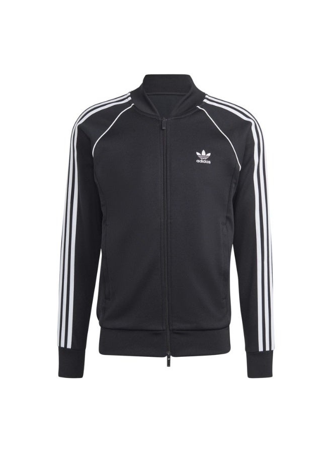اديداس اوريجينالز توب رياضي أسود SST TT Originals للرجال  - Image 1