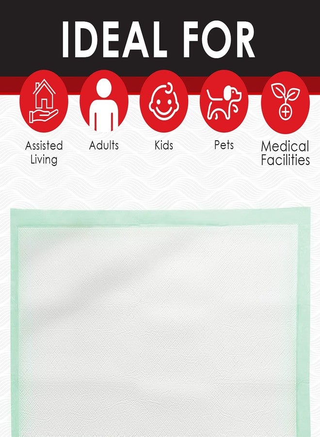 AbsorbEase® Ultra Absorbent Disposable Underpads - 25 Count Waterproof Large 30" x 30" Bed Pads for Incontinence - Leakproof Fast Drying, Baby, Puppy & Adults Bed Pads, Dog Pee Pads - Image 5
