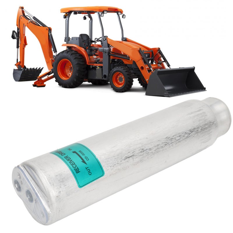 AC Drier Receiver: T0070 79270, High Strength Aluminum Alloy - Optimal Moisture Removal, Precise Fit for Kubota Tractor Excavator, CAT 1090 1190 1190T 1290T 1390 2290 2390 - Image 3