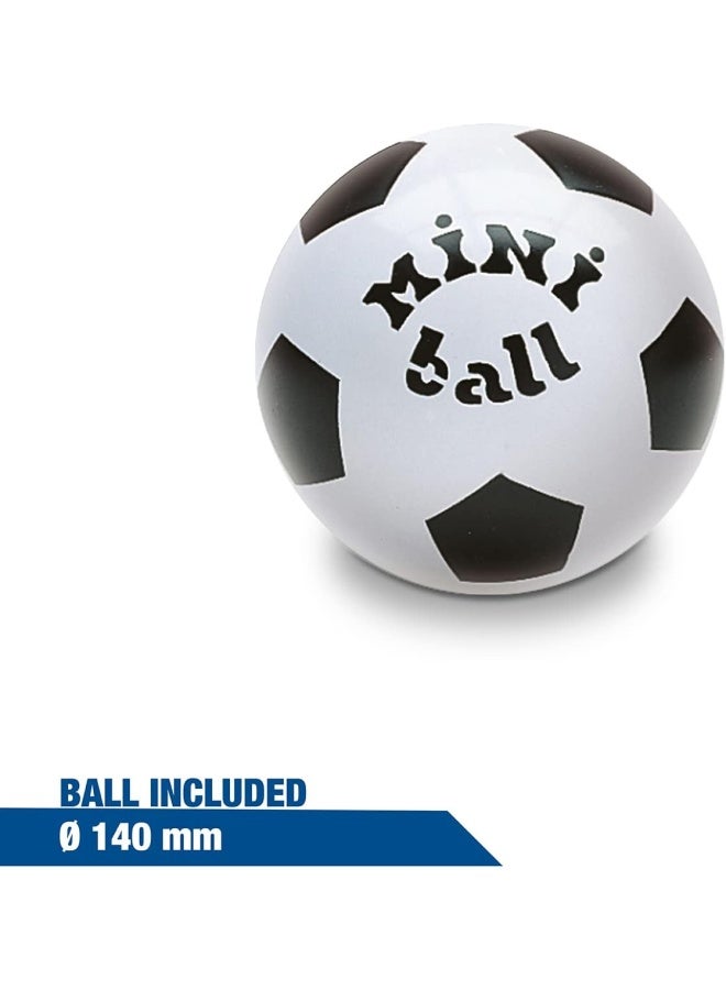 موندو مجموعة هدف كرة قدم صغير محمولة من موندُو – شبكة قابلة للطي مع كرة ومضخة، حجم مدمج 95 × 70 سم - Image 4