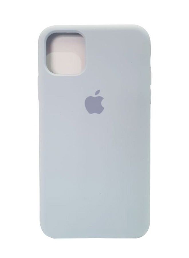 غطاء سيليكون لهاتف Apple iPhone 11 أزرق فاتح