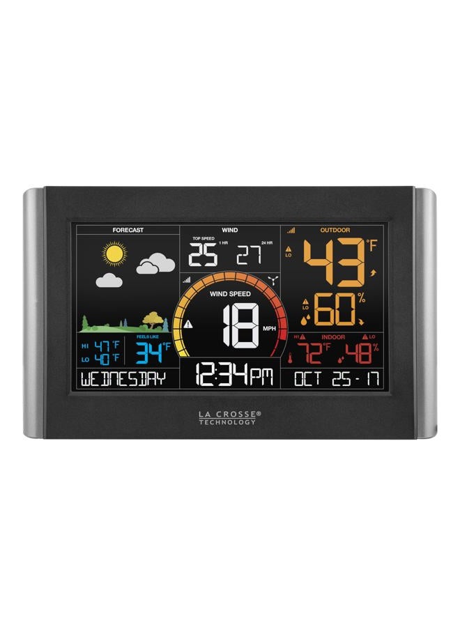 La Crosse Technology Wireless Weather Station with WiFi Connectivity, Dynamic Forecast, Wind Speed and Alerts, Temperature/Humidity - NWS Forecast, Long Range Transmission (400 Feet) - Image 2