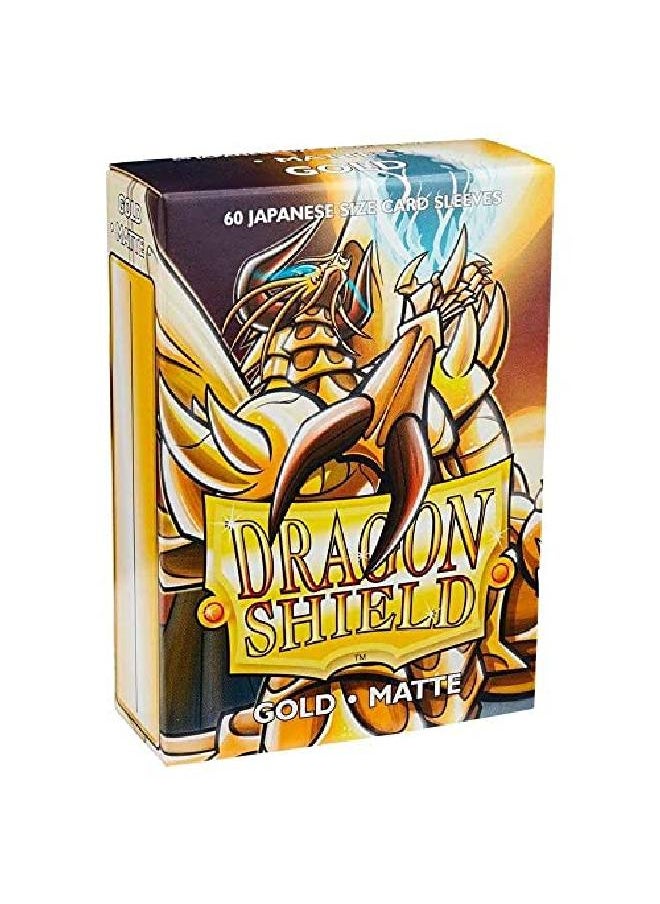 dragon shield - Matte Mini Japanese Clear 60 Ct Card Sleeves Individual Pack - Image 1