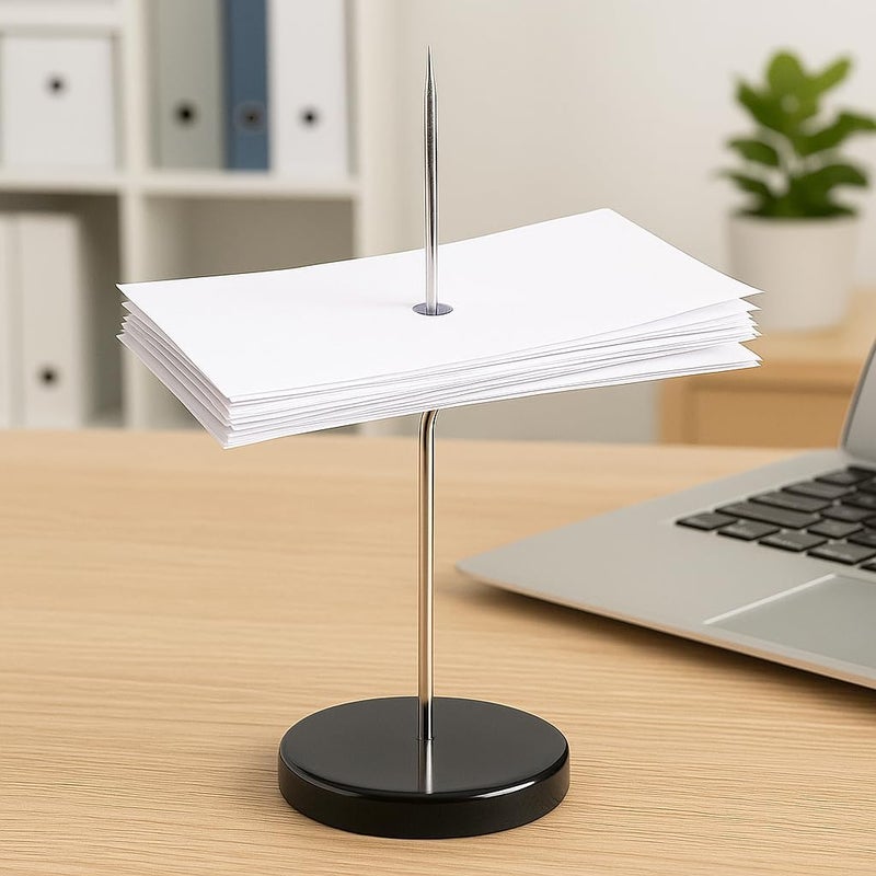 Fitto Stainless Steel Spike Bill Fork – Heavy Duty, Sharp Prongs, Ideal for Grilling, Serving, and Outdoor Cooking – Durable, Rust-Resistant, Ergonomic Handle, 12-Inch Long