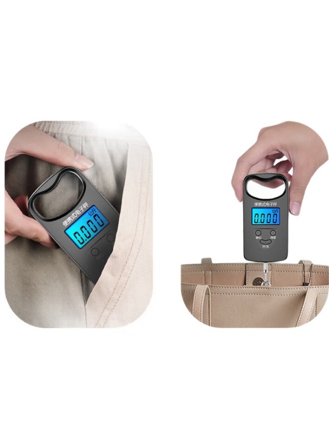 Meilen Handheld Scale, Electronic Scale, Portable High-Precision Weighing Scale, Mini Hanging Scale, Spring Scale, Luggage And Express Delivery Scale - Image 3