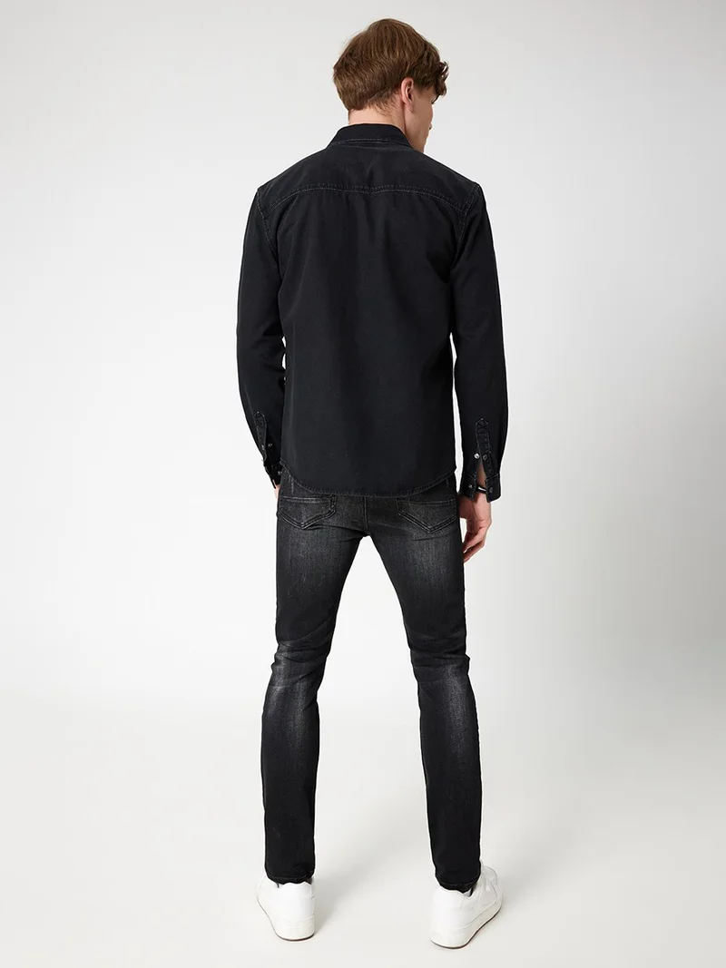 لوفت Slim Fit Men's Shirt U.Sleeve