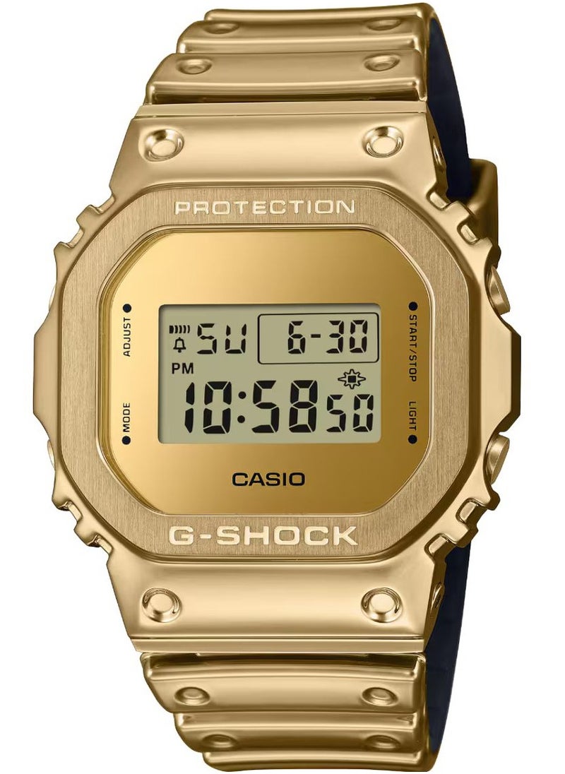 G-SHOCK G-SHOCK G-STEEL FINE METALLIC SERIES Gold Men's Watch Digital - GM-5600YMG-9DR  - Image 1